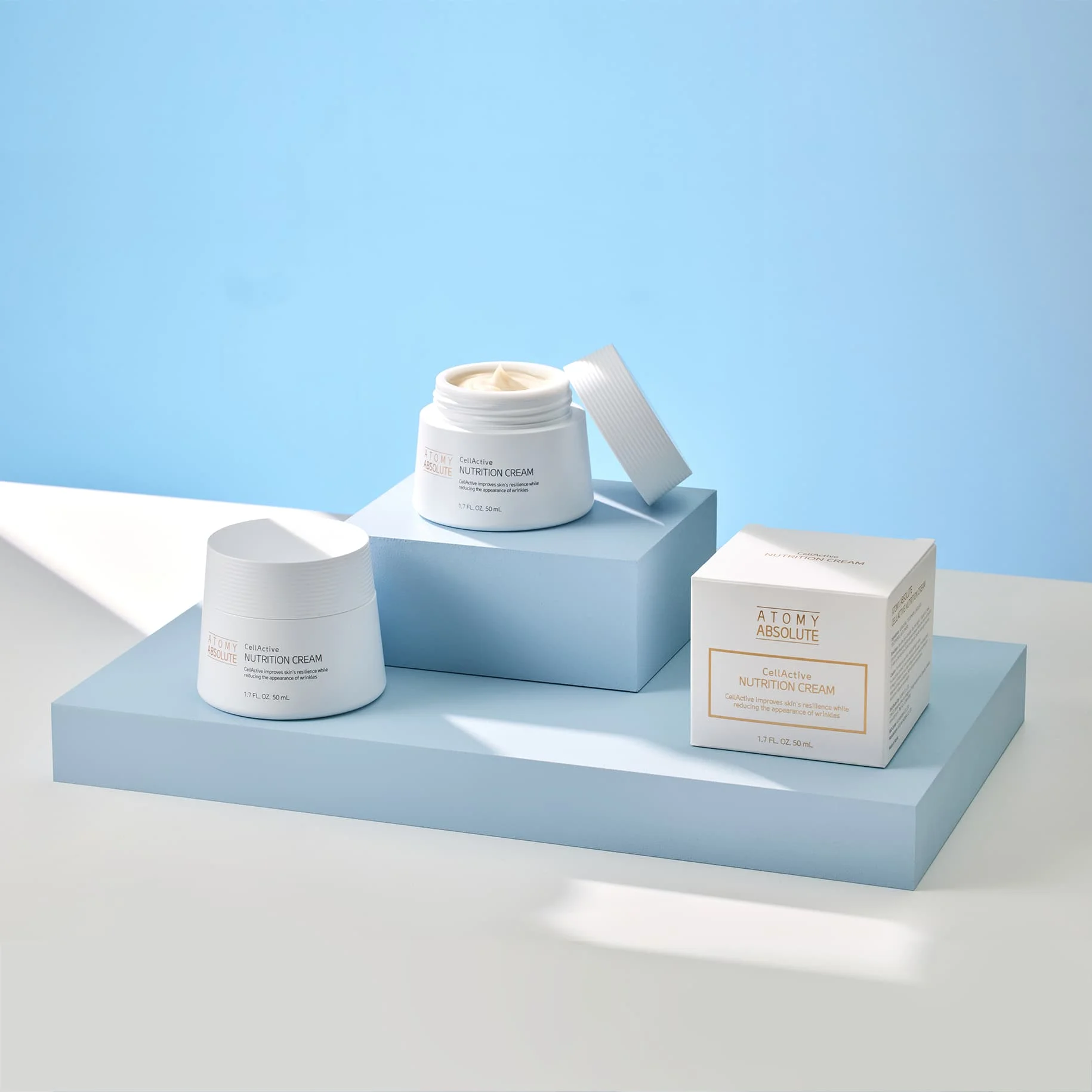 Абсолют СеллАктив Питательный крем Атоми — корейская косметика Атоми Абсолют СеллАктив Питательный крем Атоми купить в Сургуте — Atomy Absolute CellActive Nutrition Cream цена 2700 руб.
